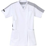女子スクラブ Tシルバーグレー EL LX-4077