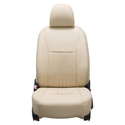 シートカバー 全席セット ノア/ヴォクシー/エスクァイア アクセント アイボリー×ブラウン 47ETC1571VN