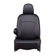 シートカバー 全席セット シエンタ ライン ブラック×レッドステッチ 43ETB1619KA