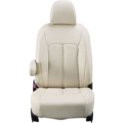 シートカバー 全席セット ハイエースバン/レジアスエースバン センターレザー アイボリー 23ETB0238V