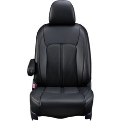 シートカバー 全席セット ルークス/パレット/パレットSW センターレザー ブラック 23ESA0646K