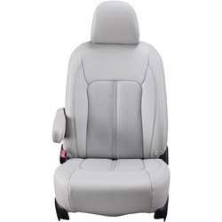 シートカバー 全席セット ルークス/パレット/パレットSW センターレザー ライトグレー 23ESA0646L
