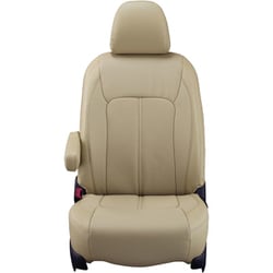シートカバー 全席セット ムーヴ/ムーヴカスタム/ステラ/ステラカスタム リアルレザー タンベージュ 21EDA6560T