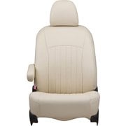 シートカバー 全席セット ノート/ノートオーラ ライン アイボリー×アイボリーステッチ 43ENB5287VV