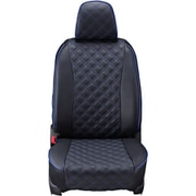 シートカバー 全席セット C-HR キルト ブラック×ブルーステッチ 15ETB1180E