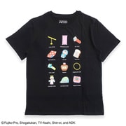 22863302 ドラえもん Tシャツ ひみつ道具 BLACK M