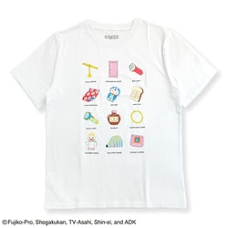 22863302 ドラえもん Tシャツ ひみつ道具 WHITE L