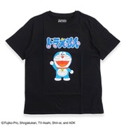 22863303 ドラえもん Tシャツ ロゴ&ドラ BLACK M