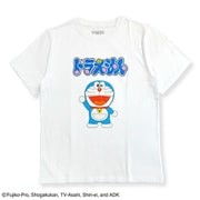 22863303 ドラえもん Tシャツ ロゴ&ドラ WHITE L