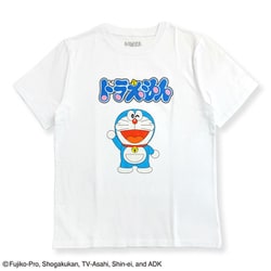 22863303 ドラえもん Tシャツ ロゴ＆ドラ WHITE 3L