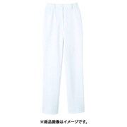 ナースパンツ(両脇ゴム) 7L 白 73-1321