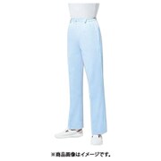 ナースパンツ(両脇ゴム) 4L サックス 73-1325
