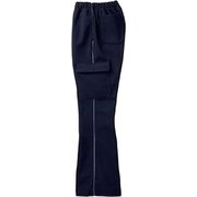 ニットカーゴパンツ(レディス) L ネイビー 72-031