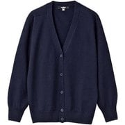 カーディガン（長袖） 3L 紺 56-021