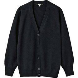 カーディガン（長袖） M ブラック 56-027