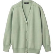 カーディガン（長袖） M ミントグリーン 56-038
