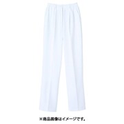 ナースパンツ 6L 白 73-1081