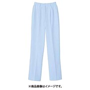 ナースパンツ L サックス 73-1085