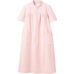 マタニティワンピース（半袖） M ピンク 73-024