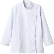 ケーシー(レディス・長袖) L ホワイト 52-001