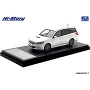 HS518WH 1/43 SUBARU EXIGA 2.0GT （2008） サテンホワイト・パール [レジンキャストミニカー]