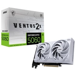 GeForce RTX 5060搭載 グラフィックボード GeForce RTX 5060 8G VENTUS 2X OC WHITE