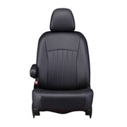 シートカバー 全席セット デリカD:5 ライン ブラック×ブルーステッチ 43EMC0775KE