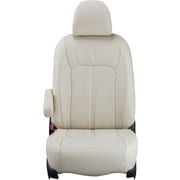 シートカバー 全席セット アルファードハイブリッド/ヴェルファイアハイブリッド リアルレザー アイボリー 21ETC1652V
