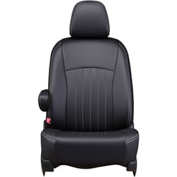 シートカバー 全席セット ステップワゴン/ステップワゴンハイブリッド ライン ブラック×ホワイトステッチ 43EHC2531KW