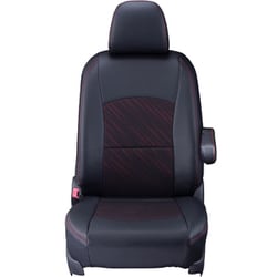 シートカバー 全席セット タント/タントカスタム/タントファンクロス/シフォン/シフォンカスタム/シフォントライ クール ブラック×レッド 17EDA6523KA