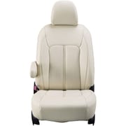 シートカバー 全席セット タント/タントカスタム/タントファンクロス/シフォン/シフォンカスタム/シフォントライ センターレザー アイボリー 23EDA6523V