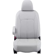 シートカバー 全席セット プリウス/プリウスPHV リアルレザー ライトグレー 21ETB1221L