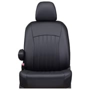 シートカバー 全席セット アルト/キャロル ライン ブラック×ブラックステッチ 43ESA6028KK
