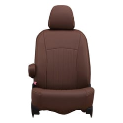 シートカバー 全席セット アルト/キャロル ライン ブラウン×アイボリーステッチ 43ESA6028NV