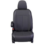 シートカバー 全席セット バモス/バモスホビオ クロス ブラック×ホワイト 12WHA0311KW
