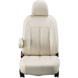 シートカバー 全席セット バモス/バモスホビオ センターレザー アイボリー 23EHA0311V