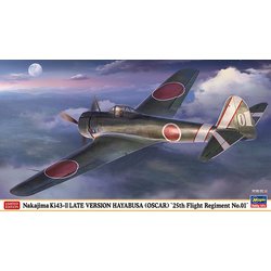 07553 1/48 中島 キ43 一式戦闘機 隼 II型 後期型 “飛行第25戦隊 01号機” [組立式プラスチックモデル]