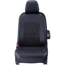 シートカバー 全席セット ハイエースワゴン クール ブラック×タンベージュ 17ETB1174KT