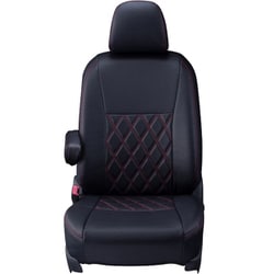 シートカバー 全席セット フォレスター ダイヤ ブラック×レッドステッチ 16EFB8156D