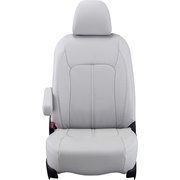 シートカバー 全席セット ハイエースバン/レジアスエースバン リアルレザー ライトグレー 21ETB0239L