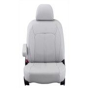 シートカバー 全席セット ハイゼットカーゴ/サンバーバン/ピクシスバン リアルレザー ライトグレー 21EDA6603L
