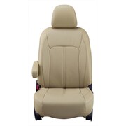 シートカバー 全席セット ハイゼットカーゴ/サンバーバン/ピクシスバン リアルレザー タンベージュ 21EDA6603T