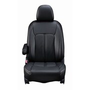 シートカバー 全席セット ハイゼットカーゴ/サンバーバン/ピクシスバン センターレザー ブラック 23EDA6603K