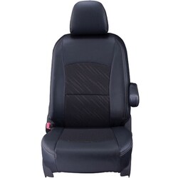 シートカバー 全席セット プリウスPHV クール ブラック×タンベージュ 17ETB1190KT