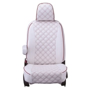 シートカバー 全席セット アトレー キルト ホワイト×レッドステッチ 15EDA6611W