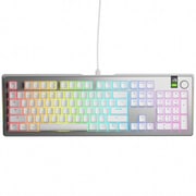 GMMK 3 PRO 100% Prebuilt Wired Silver US配列 MXメカニカルキースイッチ アルミボディ ゲーミングキーボード GLO-KB-GMMK3-PRO-100-PB-FOX-W-SIL-US