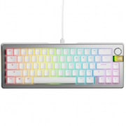GMMK 3 PRO HE 65% Prebuilt Wired Silver US配列 ラピッドトリガー対応 磁気スイッチ ゲーミングキーボード GLO-KB-GMMK3-PRO-65-PB-HE-W-SIL-US