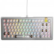 GMMK 3 PRO HE 75% Barebones Wired Silver US配列 ラピッドトリガー対応 磁気スイッチ アルミボディ ベアボーンキット GLO-KB-GMMK3-PRO-75-BB-HE-W-SIL-US