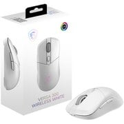 ワイヤレス ゲーミングマウス 軽量 60g 有線 無線 左右対称 ホワイト VERSA 300 W WHITE