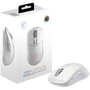 ワイヤレス ゲーミングマウス 軽量 65g 有線 無線 左右対称 ホワイト VERSA 300 ELITE WHITE W